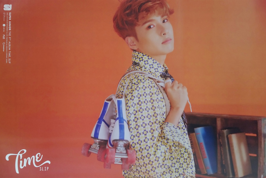 Super Junior 9th Album TimeSlip Official Poster - Photo Concept Ryeowook