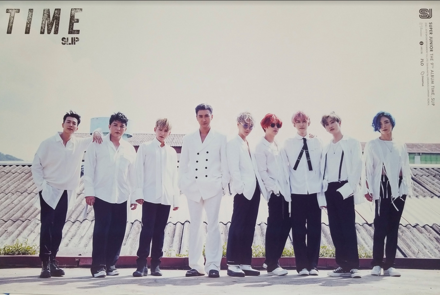 Super Junior 9th Album TimeSlip Official Poster - Photo Concept Group