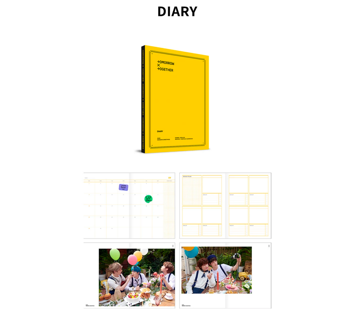 Tomorrow X Together TXT 2020 Season's Greetings – Choice