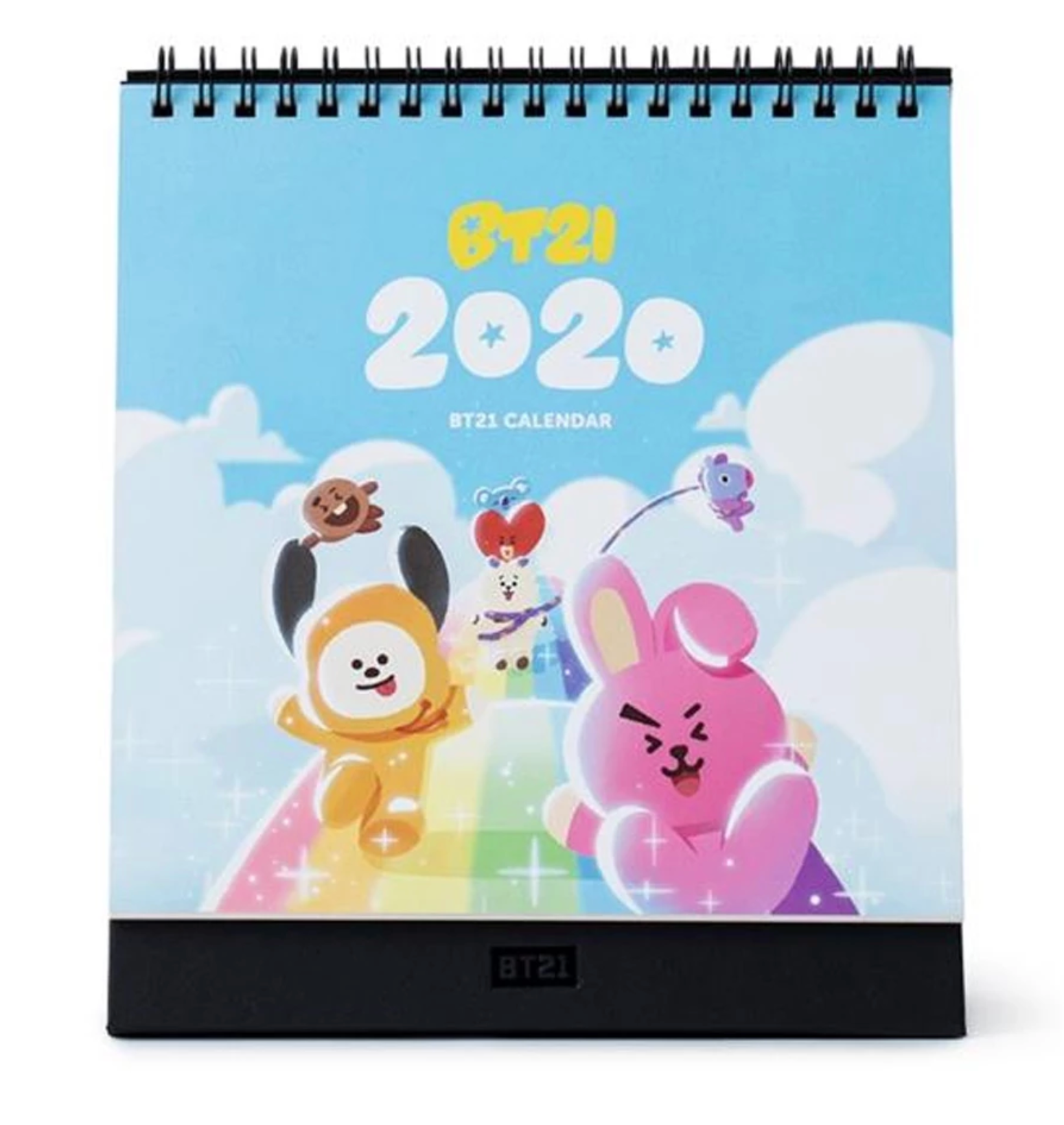 BT21 Line Friends Official Merchandise - 2020 Desk Calendar – Choice ...