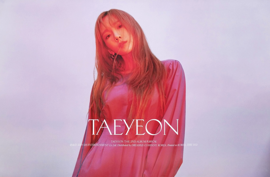 Taeyeon 2nd Album Purpose Official Poster - Photo Concept 1