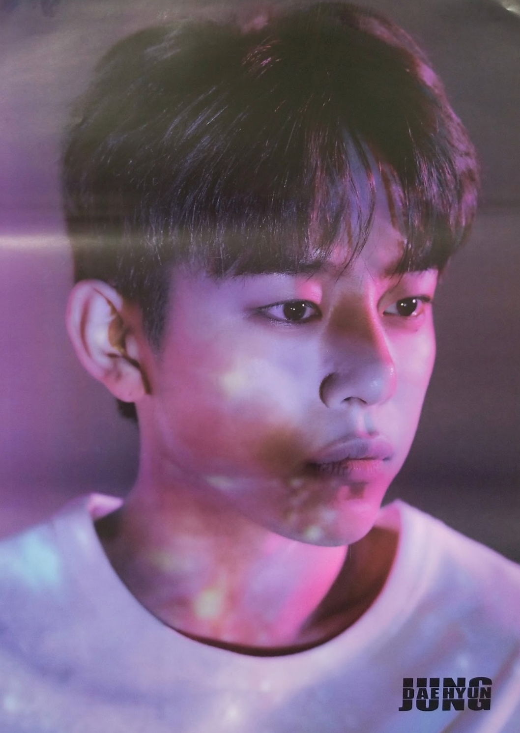 JUNG DAE HYUN 1st Single Album - Aight Official Poster - Photo Concept 1