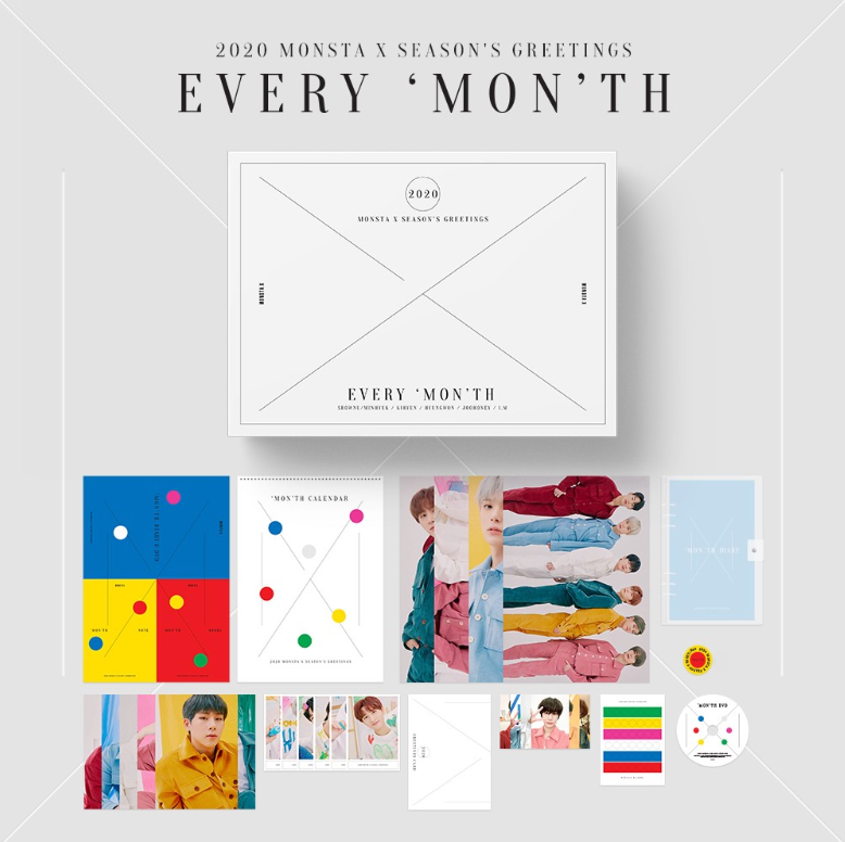 Monsta X 2020 Season&#39;s Greetings