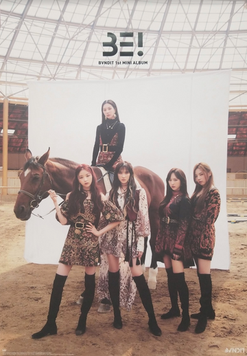 Bvndit 1st Mini Album Be! Official Poster - Photo Concept 1