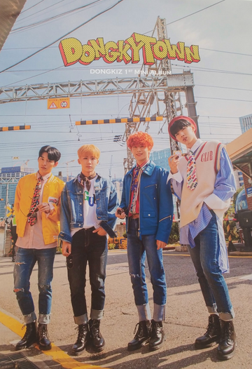 DongKiz 1st Mini Album Dongky Town Official Poster - Photo Concept 1