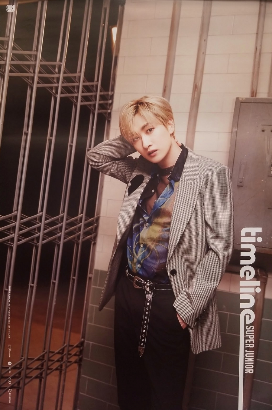 Super Junior 9th Special Album Timeline Official Poster - Photo Concept Eunhyuk