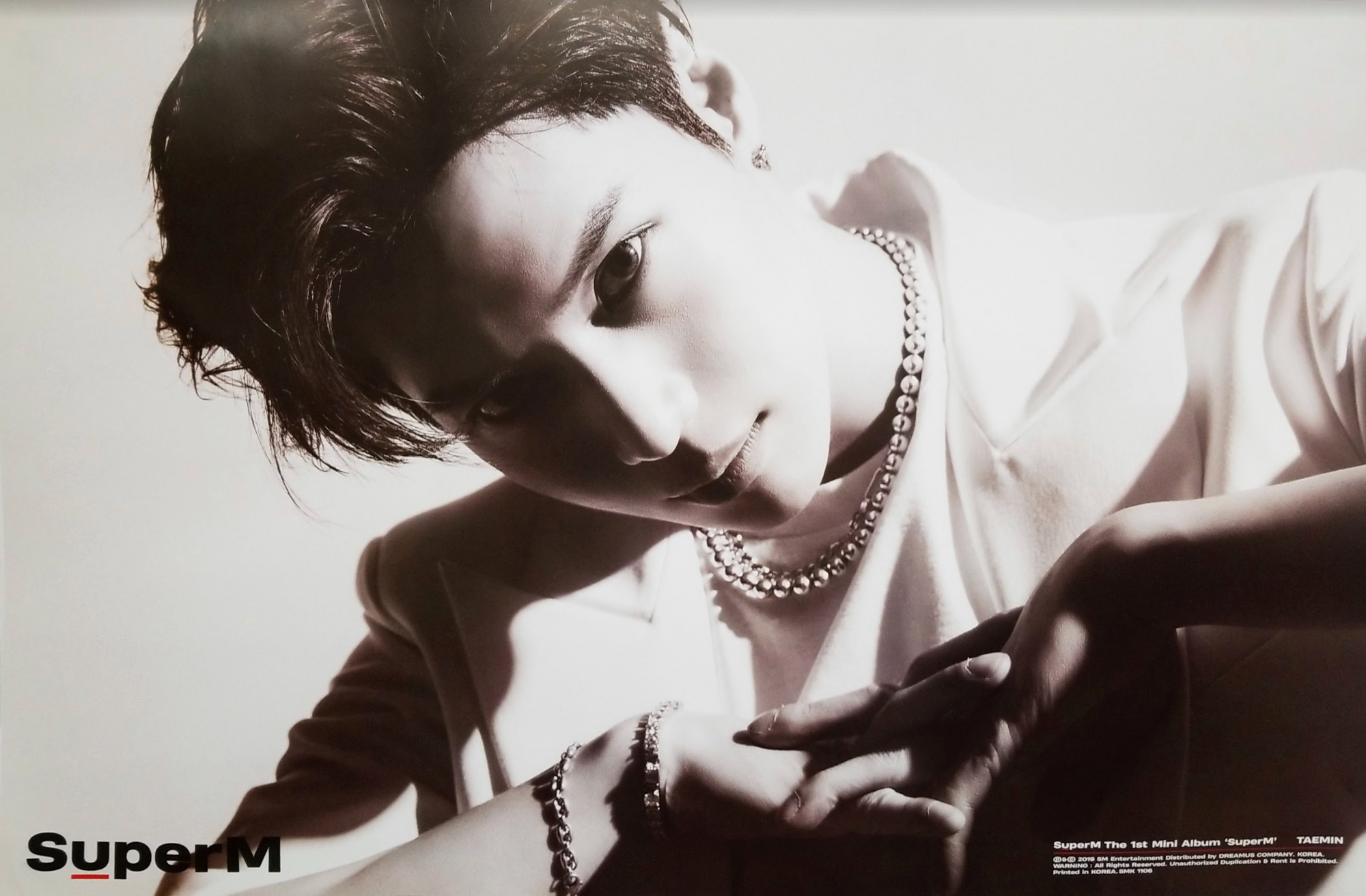 SuperM 1st Mini Album SuperM Official Poster - Photo Concept Taemin