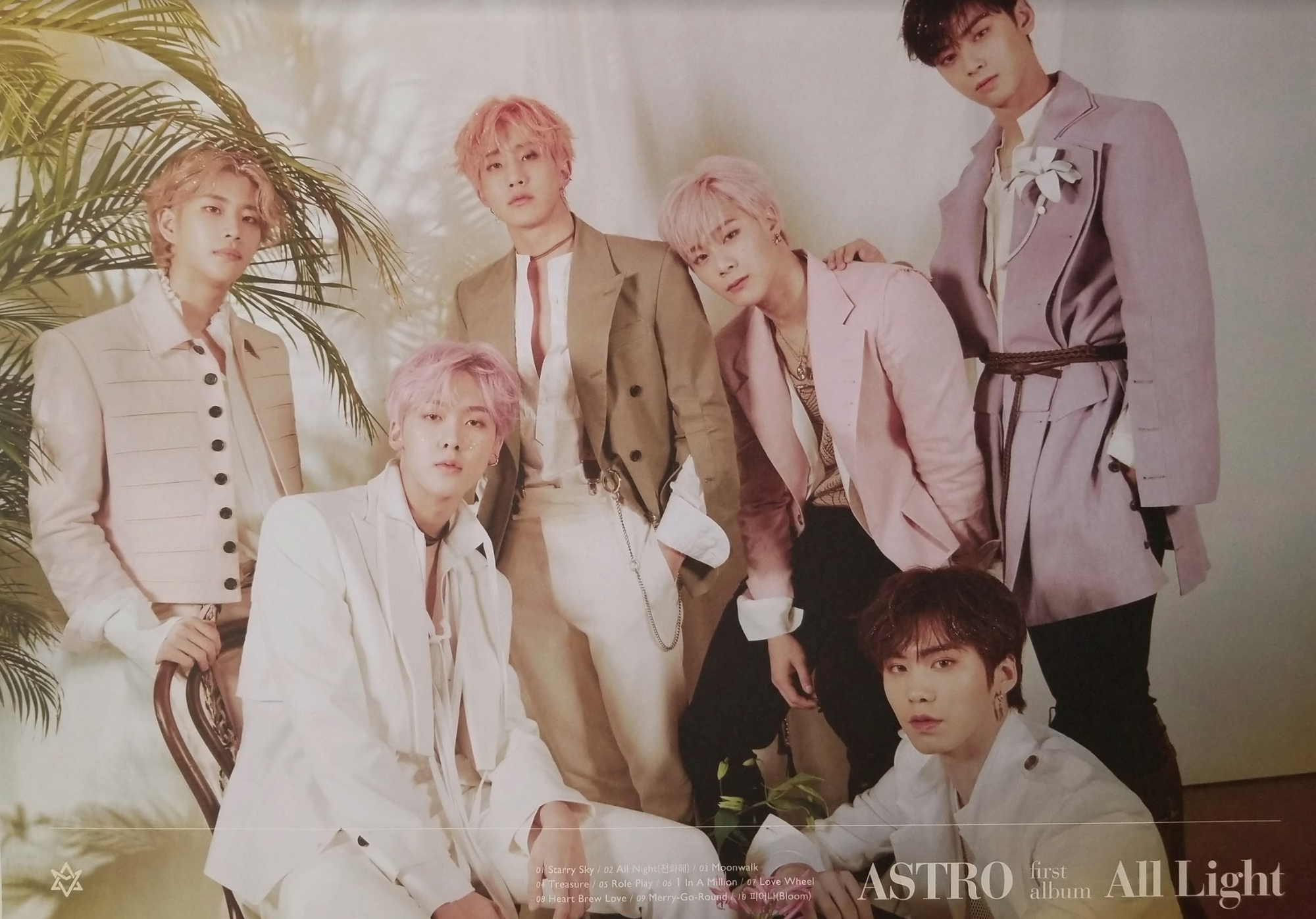 Astro 1st Album All Light Official Double Sided Poster – Choice Astro 1st Album All Light Official Double Sided Poster – Choice