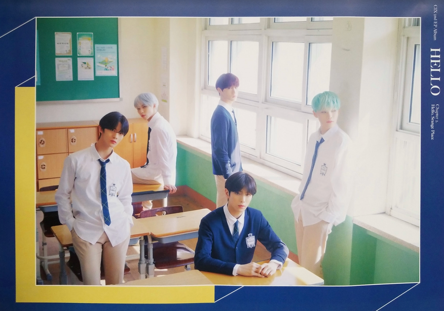 CIX 2nd Mini Album Hello Chapter 2 Official Poster - Photo Concept Hello