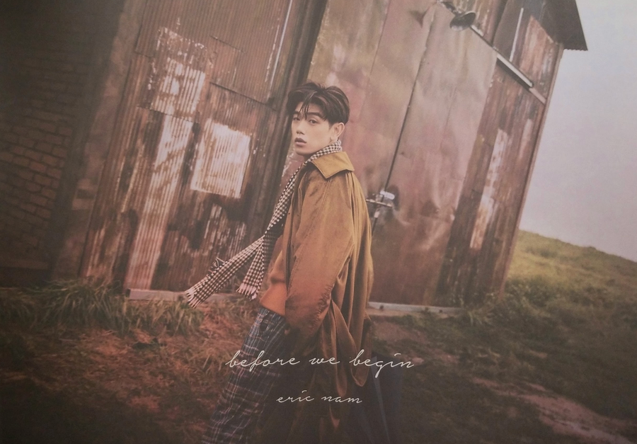 Eric Nam 1st Album Before We Begin Official Poster - Photo Concept 1