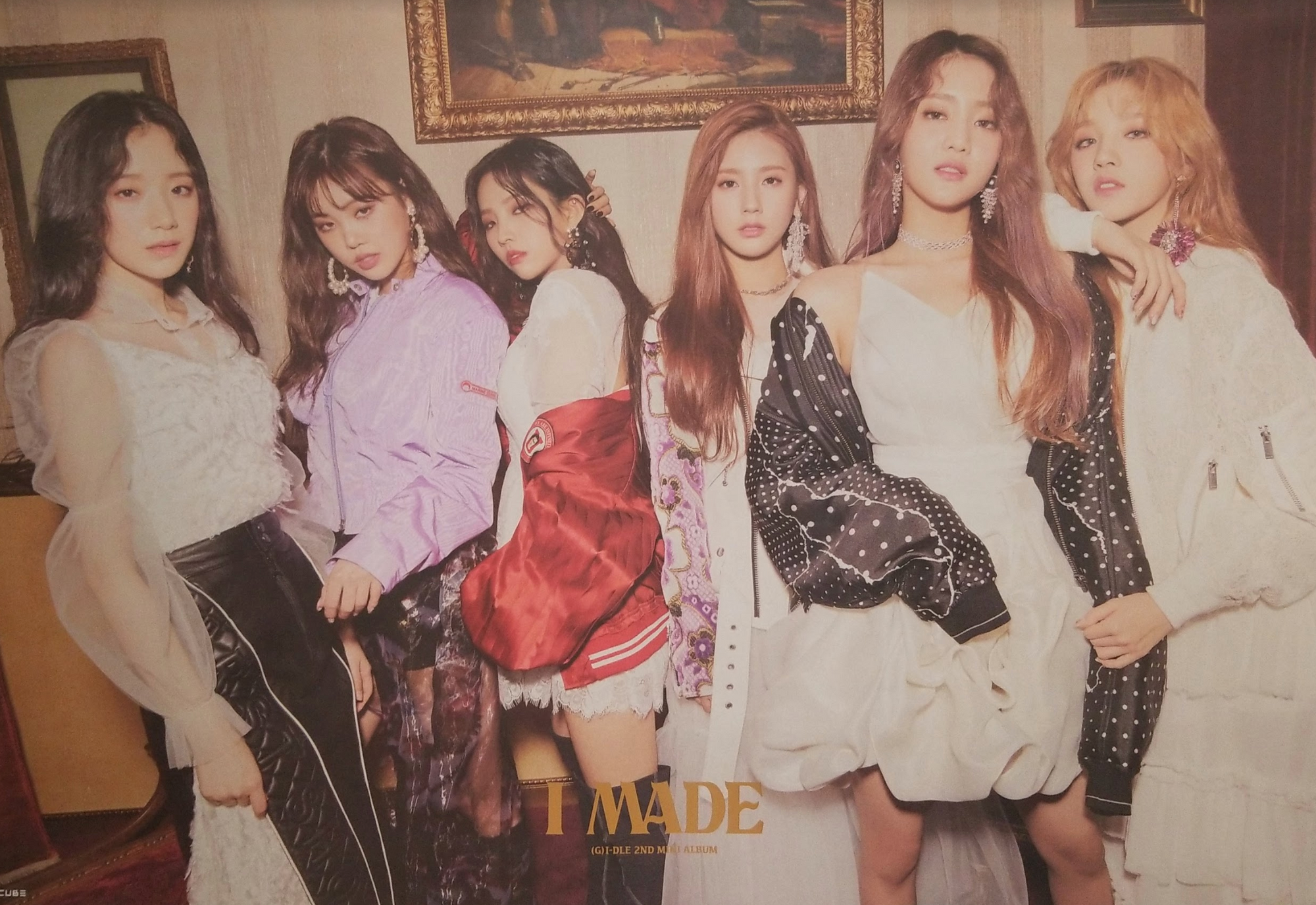 G)I-DLE 2nd Mini Album I Made Official Poster - Photo