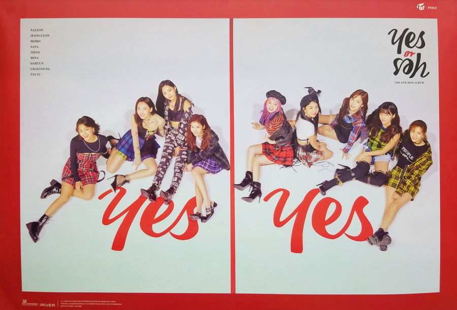 TWICE 6th Mini Album Yes or Yes Official Poster - Photo Concept 3