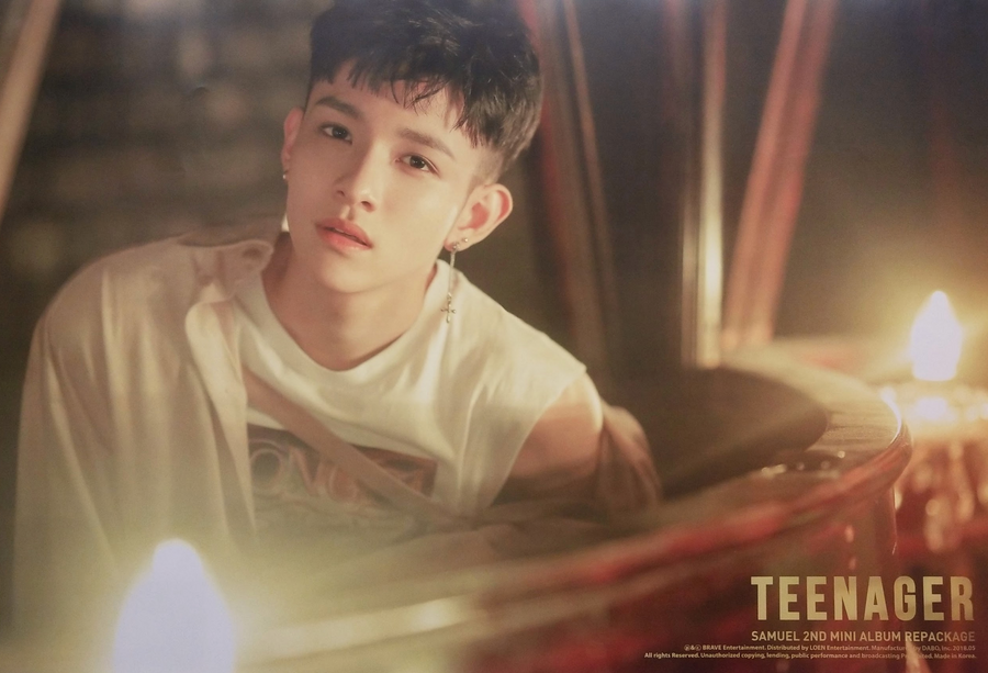 Samuel 2nd Mini Album Repackage Teenager Official Poster - Photo Concept 1