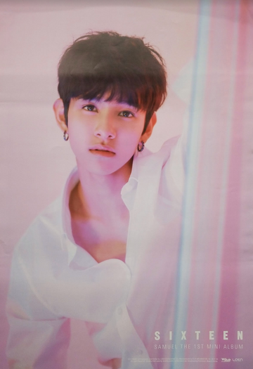 Samuel 1st Mini Album Sixteen Official Poster - Photo Concept 1