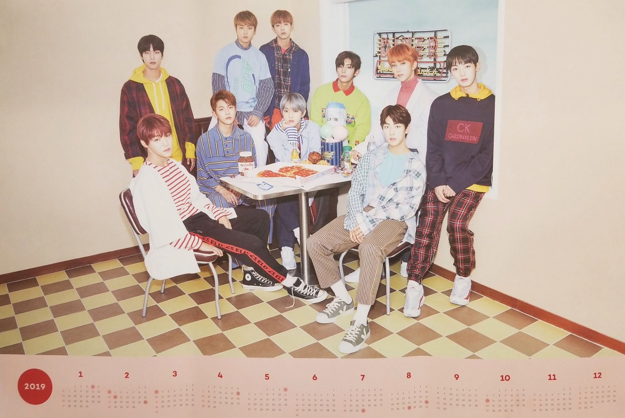 Golden Child 2019 Season&#39;s Greetings Official Poster - Photo Concept 1
