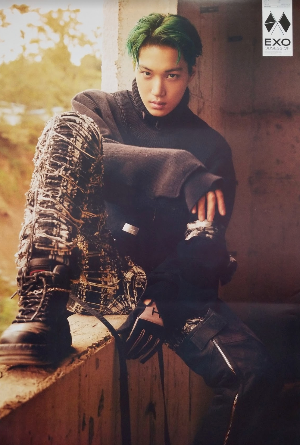 EXO 6th Album Obsession Official Poster - Photo Concept Kai A