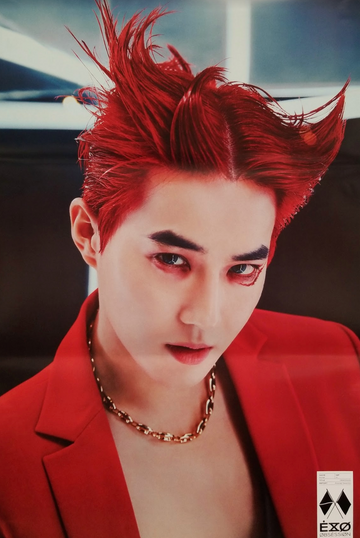 EXO 6th Album Obsession Official Poster - Photo Concept Suho B