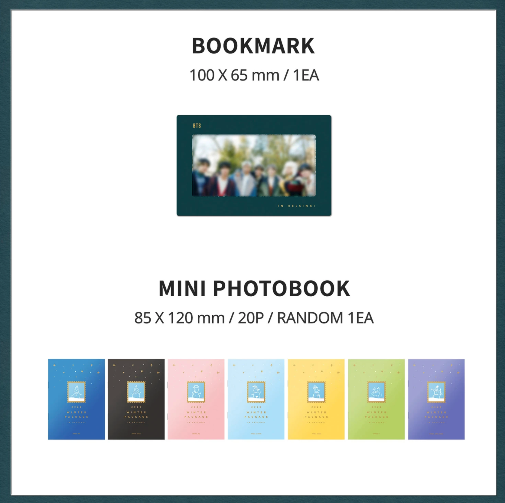 BTS 2020 Winter Package