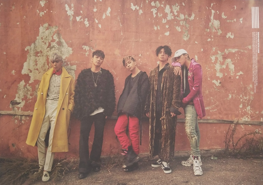 BIGBANG The Full Album Made Double Sided Official Poster - Photo Concept 1
