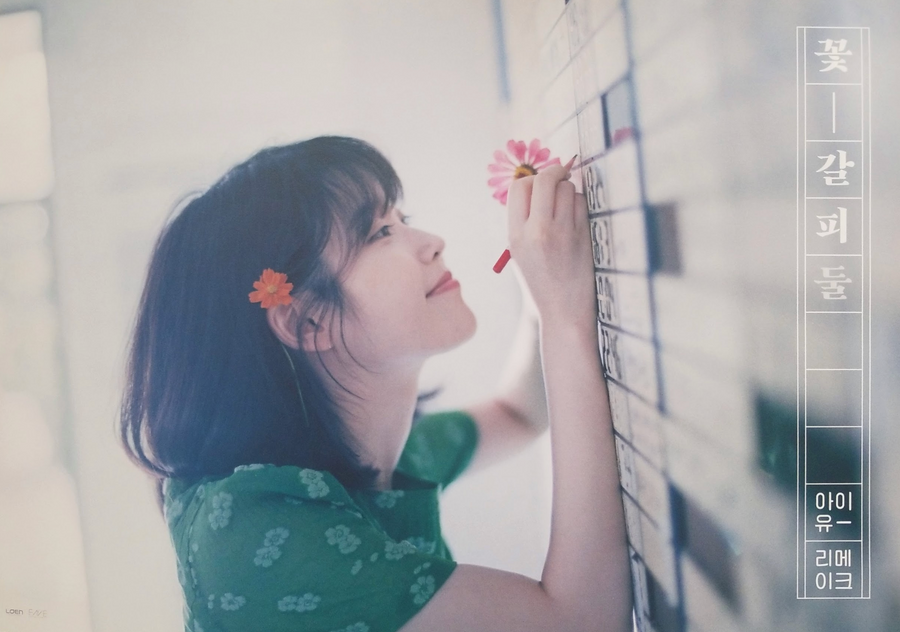 IU 2nd Remake Album Flower Mark 2 Official Poster - Photo Concept 1