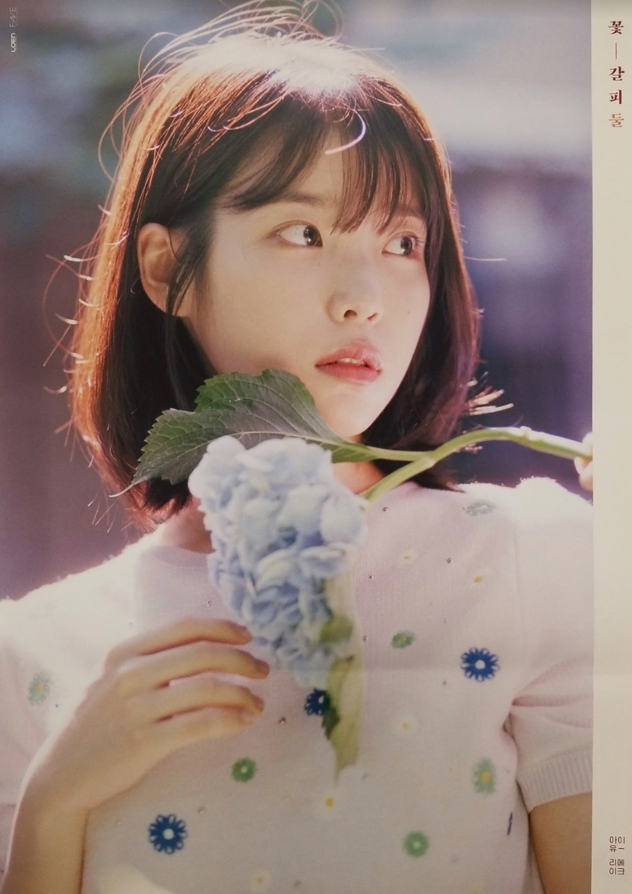 IU 2nd Remake Album Flower Mark 2 Official Poster - Photo Concept 2