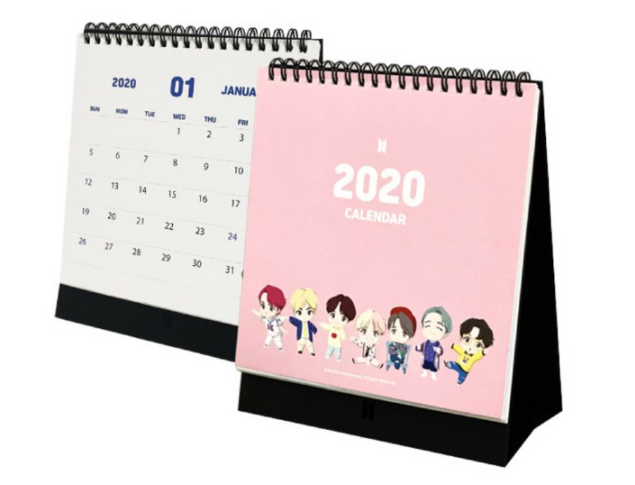 [Limited Stock Sale] BTS Character Official Merchandise - 2020 Calendar