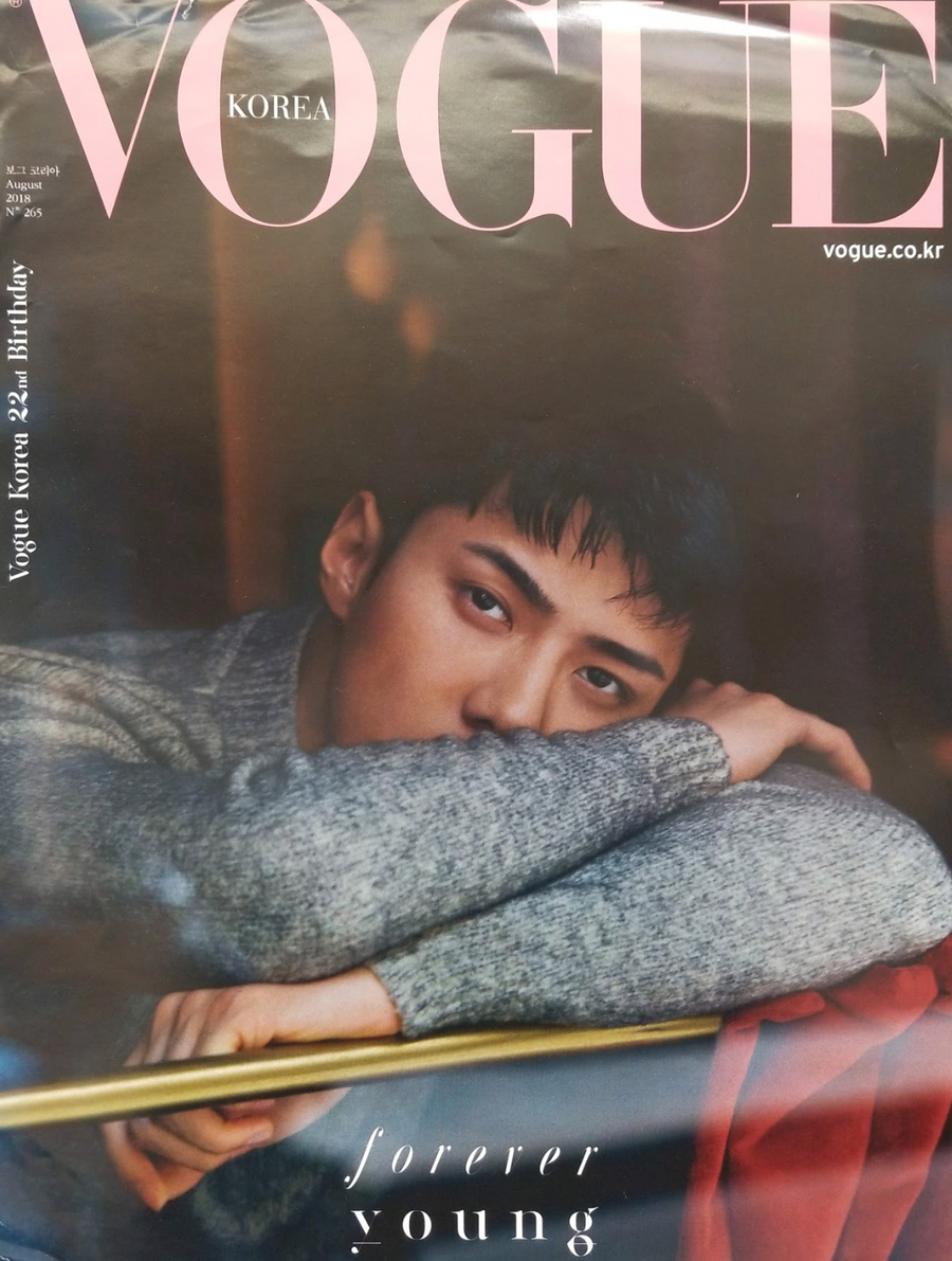 Vogue Korea Sehun Official Poster - Photo Concept 2
