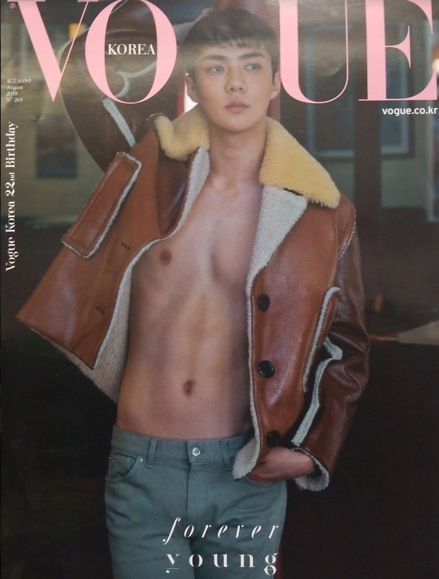 Vogue Korea Sehun Official Poster - Photo Concept 3