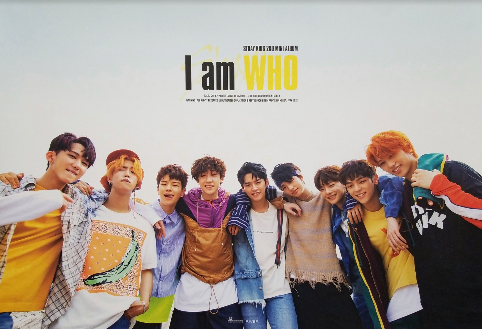 Stray Kids 2nd Mini Album [I Am Who] Official Poster - Photo