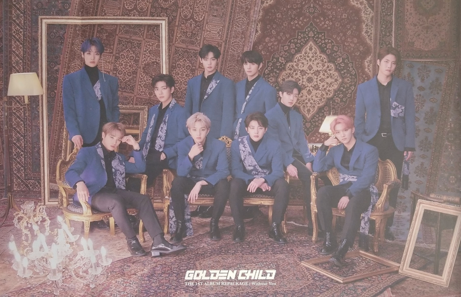 Golden Child 1st Repackage Album WITHOUT YOU Official Poster - Photo Concept A