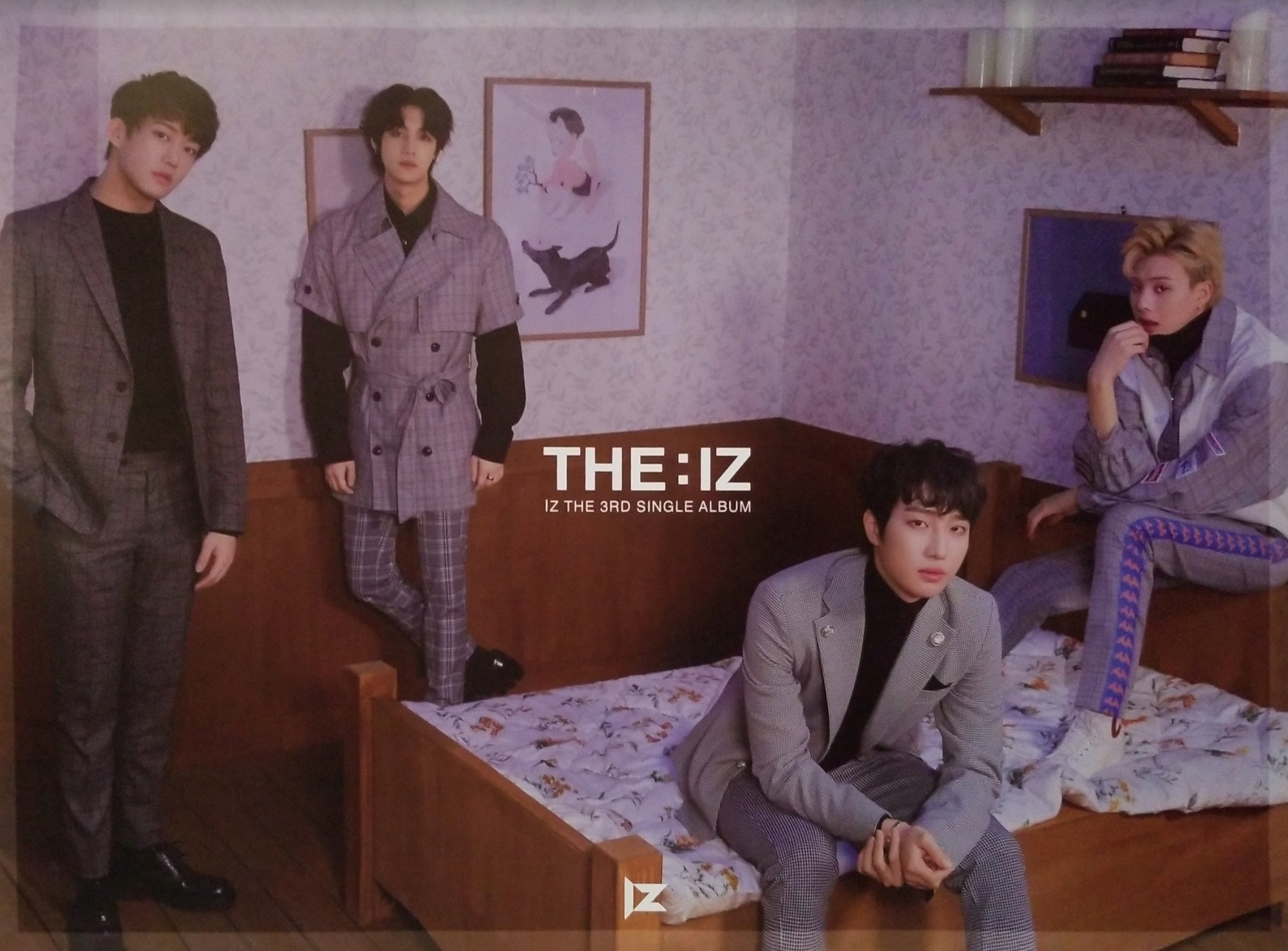 IZ 3RD SINGLE ALBUM - THE:IZ Official Poster - Photo Concept 1