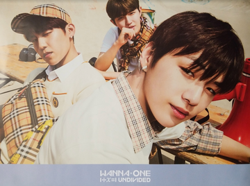 Wanna One Special Album - 1÷Χ=1 (UNDIVIDED) Official Poster - Photo Concept Triple Position
