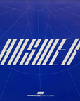 ATEEZ 4TH MINI ALBUM - TREASURE EPILOGUE : ACTION TO ANSWER Official Double Sided Poster - Photo Concept Z (Blue Version)