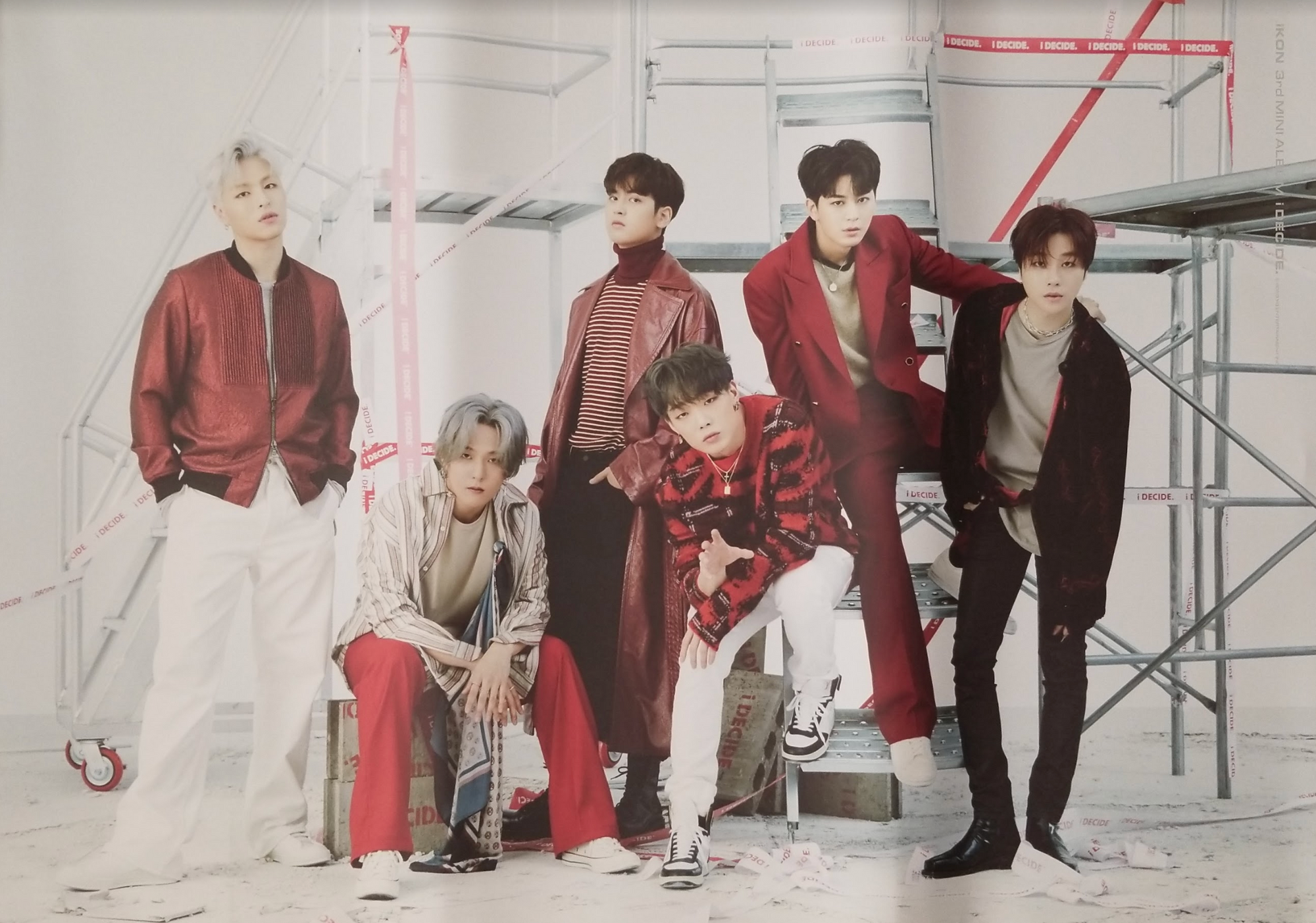 iKON 3rd Mini Album i DECIDE Official Poster - Photo Concept 1
