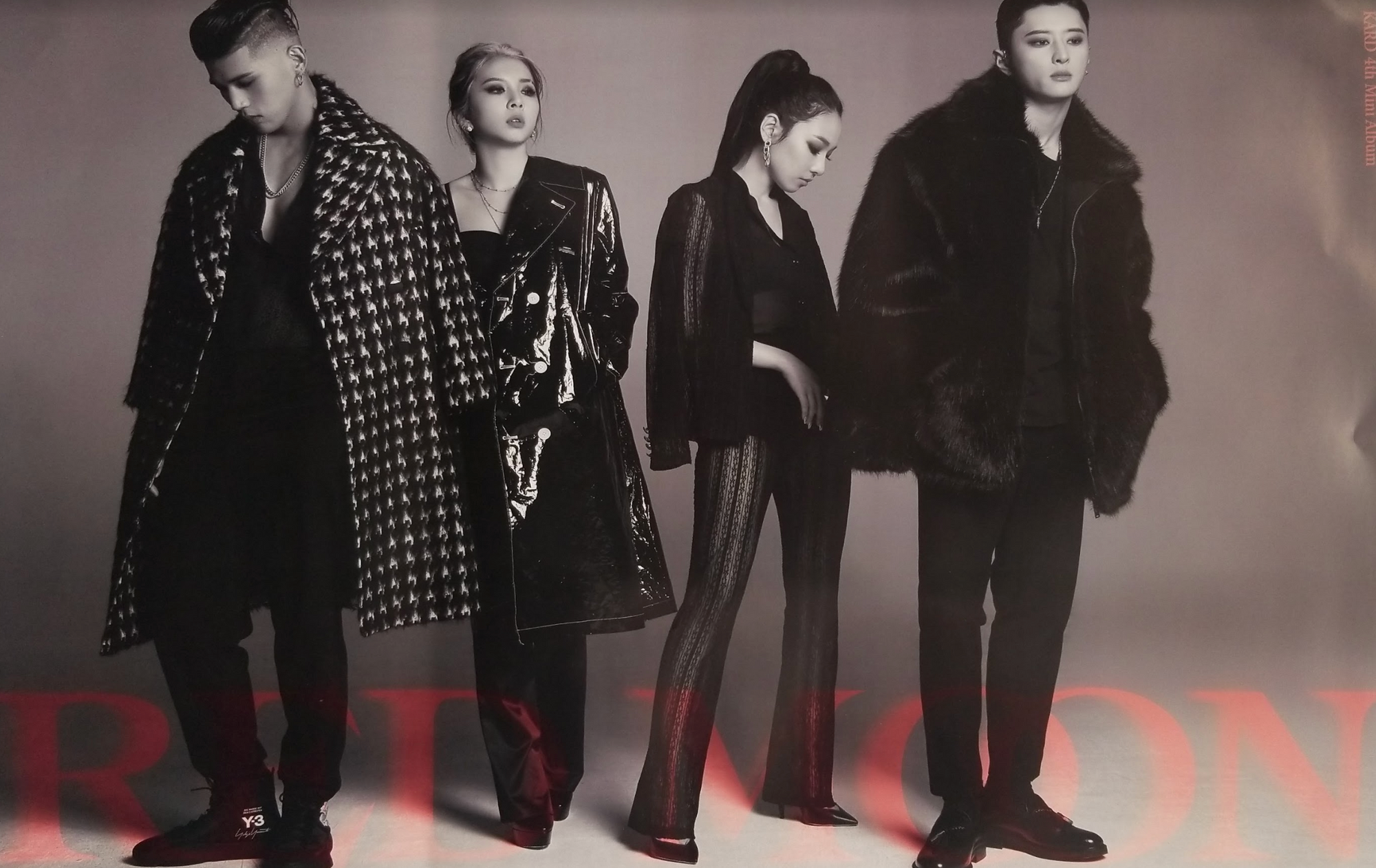 Kard 4th Mini Album Red Moon Official Poster - Photo Concept 1