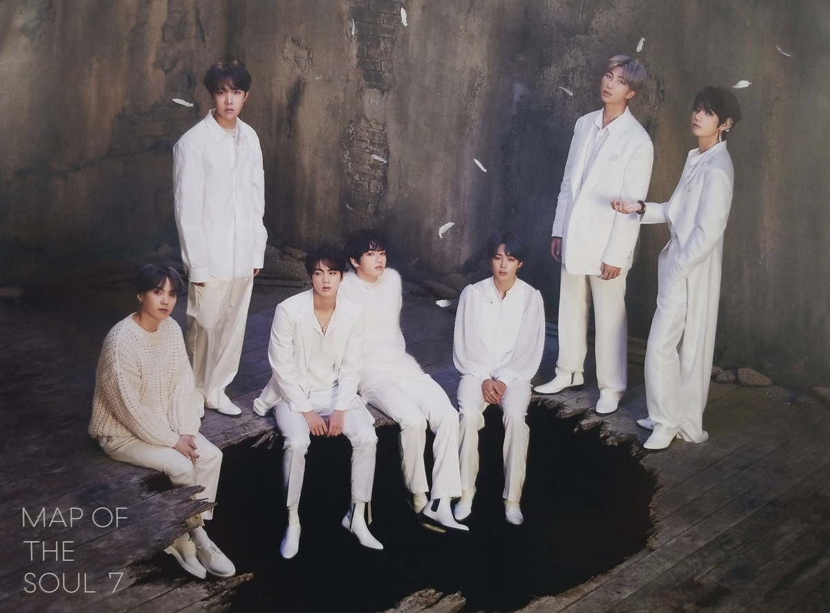 BTS - MAP OF THE SOUL : 7 Official Poster - Photo Concept 1 BTS - MAP OF THE SOUL : 7 Official Poster - Photo Concept 1