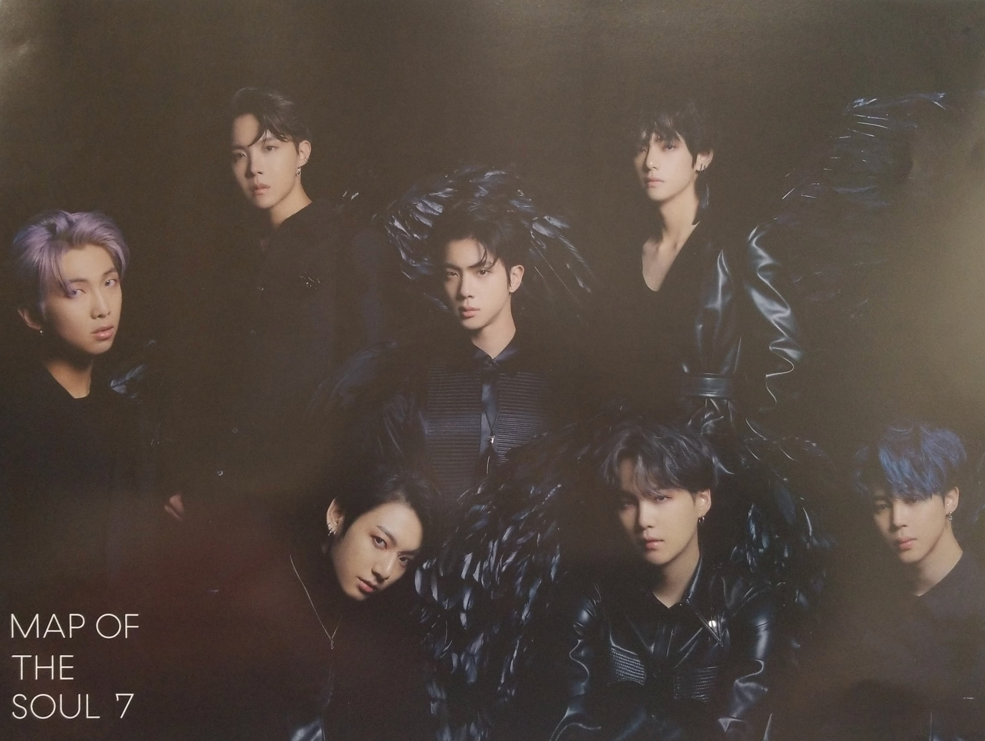 BTS - MAP OF THE SOUL : 7 Official Poster - Photo Concept 2
