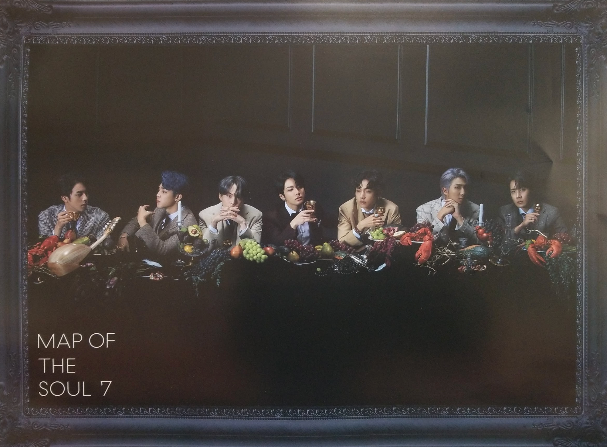 BTS - MAP OF THE SOUL : 7 Official Poster - Photo Concept 3