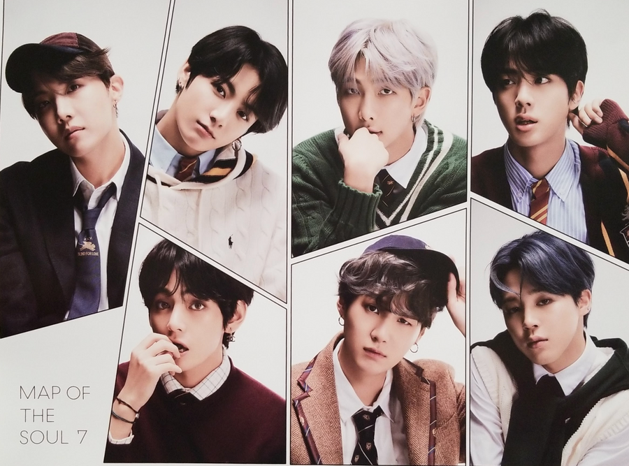 BTS - MAP OF THE SOUL : 7 Official Poster - Photo Concept 4 – Choice
