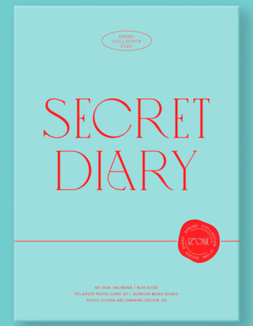 Iz*One Secret Diary (Calendar Package)