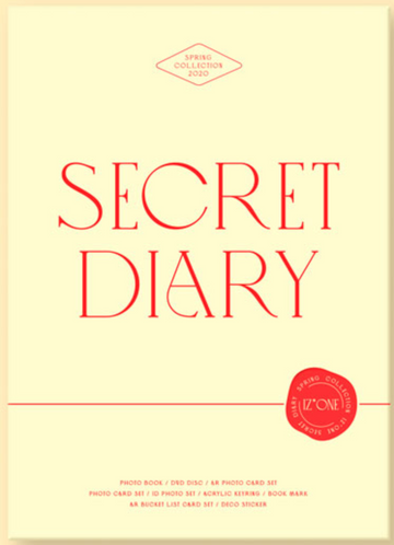 Iz*One Secret Diary (Photobook Package)