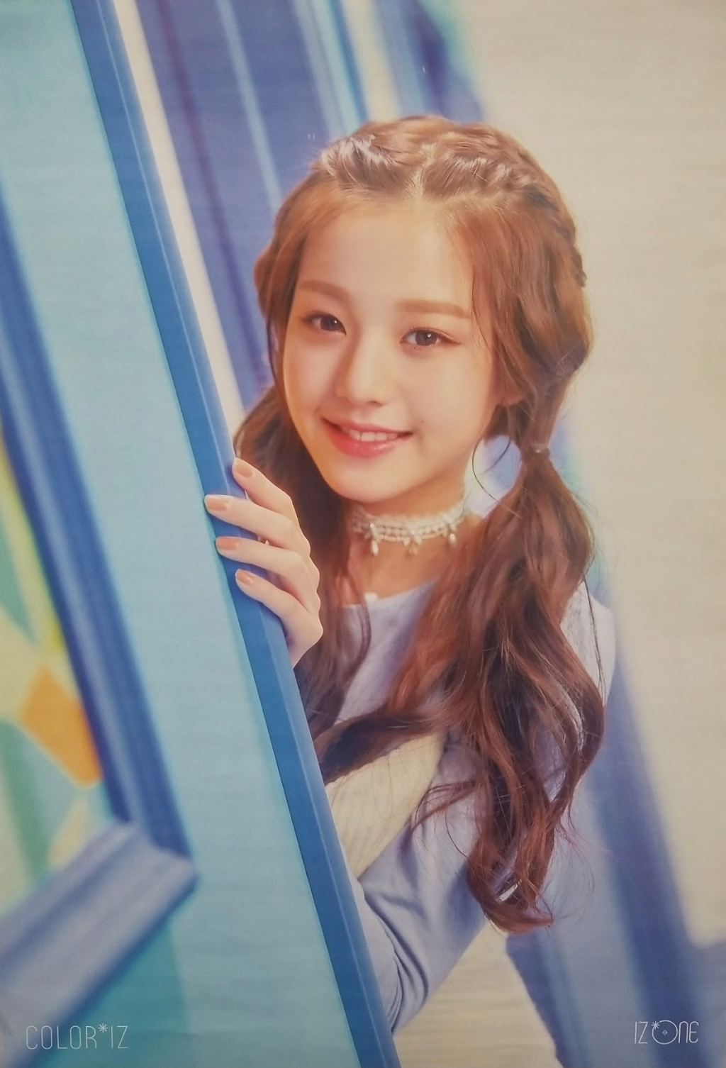 IZ*ONE 1st Mini Album COLOR*IZ Official Poster - Photo Concept Wonyoung