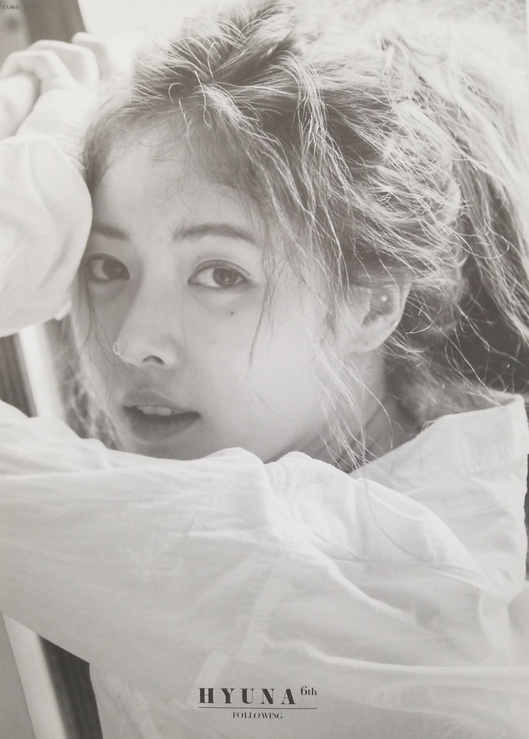 Hyuna 6th Mini Album Following Official Poster - Photo Concept 1