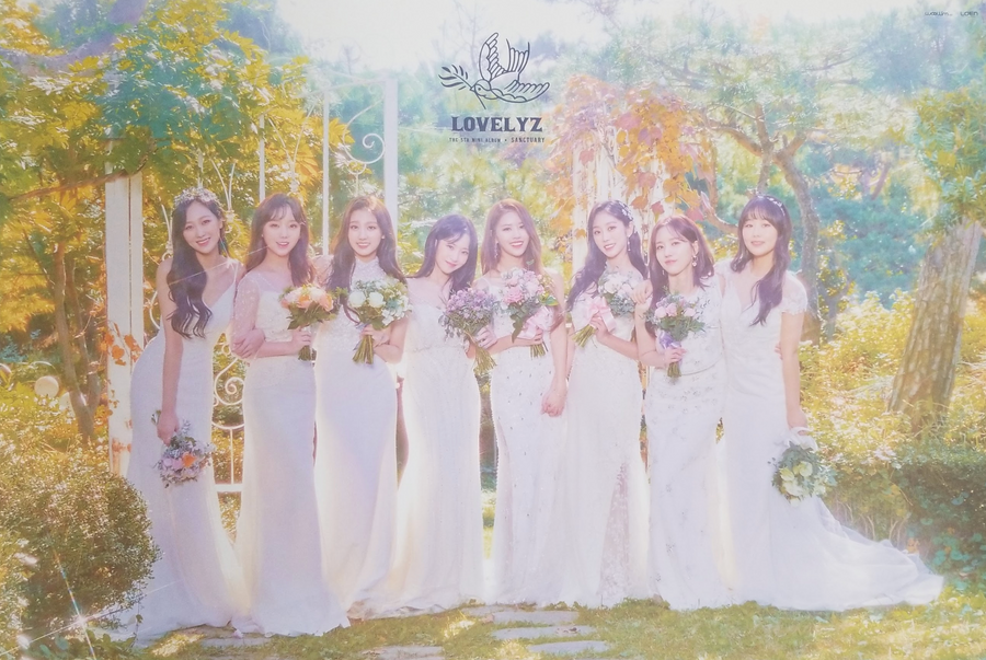 Lovelyz 5th Mini Album Sanctuary Official Poster - Photo Concept 1
