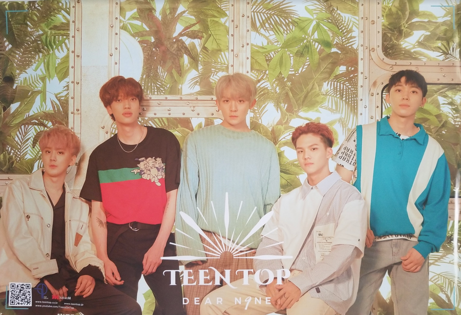 TeenTop 9th Mini Album Dear N9ne Official Poster - Photo Concept 2
