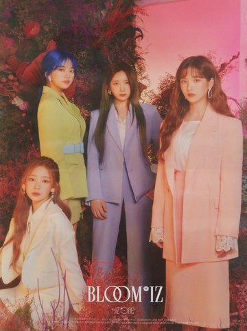 IZ*ONE 1st Album Bloom*IZ Official Poster - Photo Concept Unit B