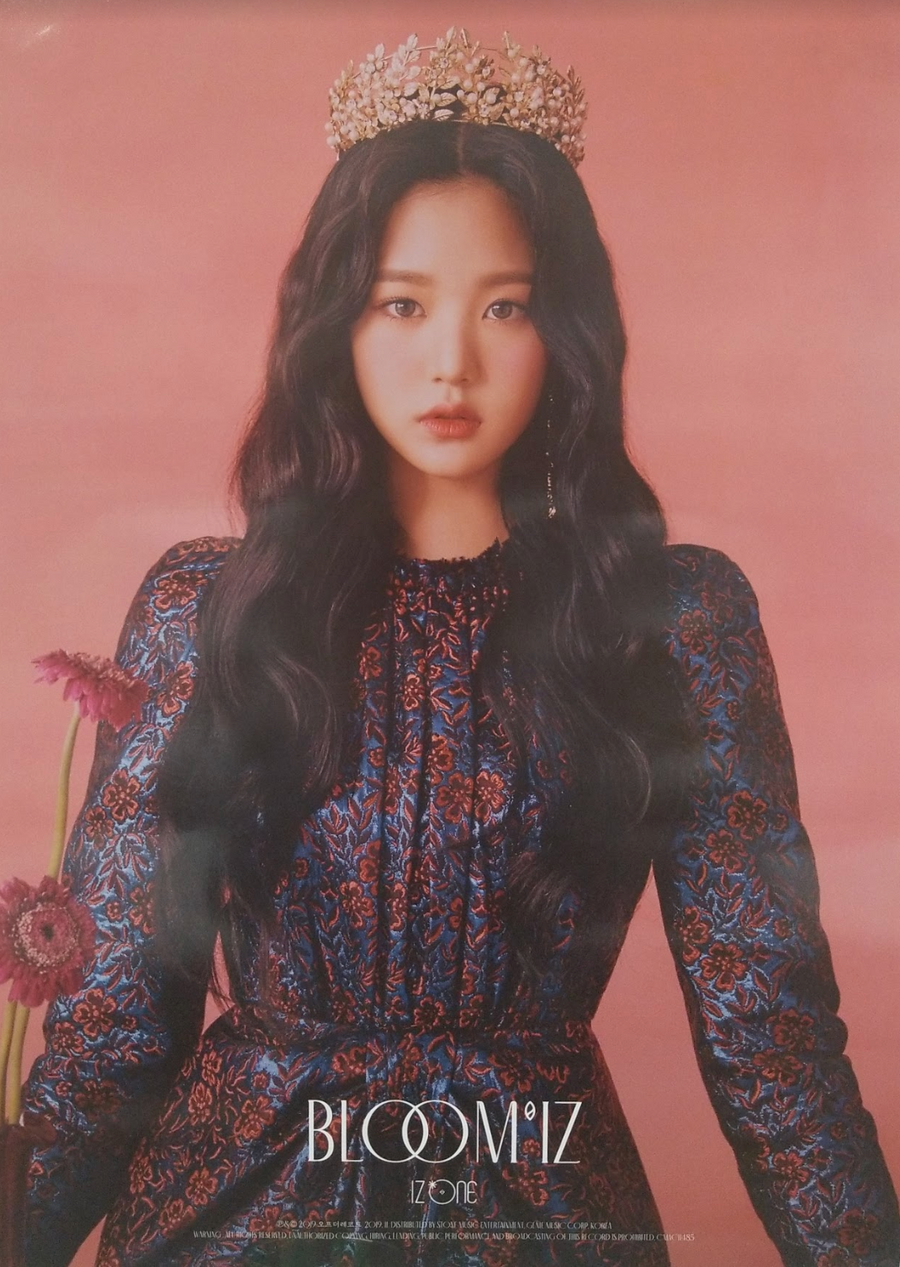 IZ*ONE 1st Album Bloom*IZ Official Poster - Photo Concept Wonyoung