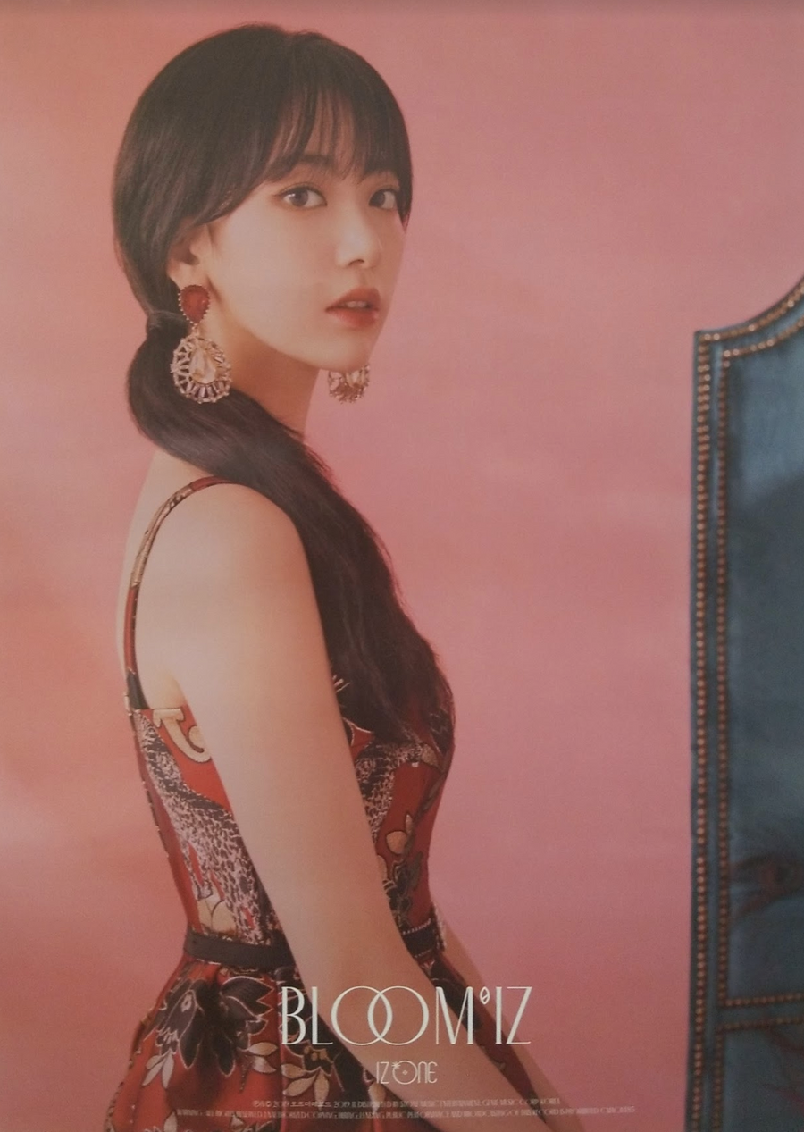IZ*ONE 1st Album Bloom*IZ Official Poster - Photo Concept Sakura
