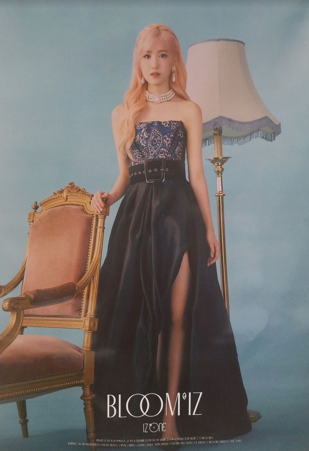 IZ*ONE 1st Album Bloom*IZ Official Poster - Photo Concept Hitomi