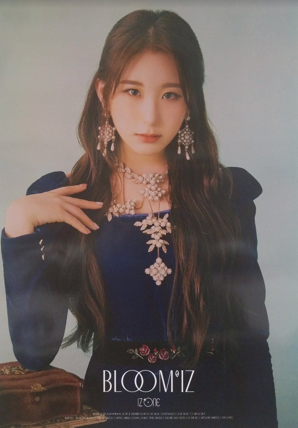 IZ*ONE 1st Album Bloom*IZ Official Poster - Photo Concept Chaeyeon